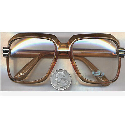 Oversized Hip Hop Glasses (Choose Your Color)  Rapper Run DMC Gazelle Rap 80's - Fresh Stock Dated October 2025