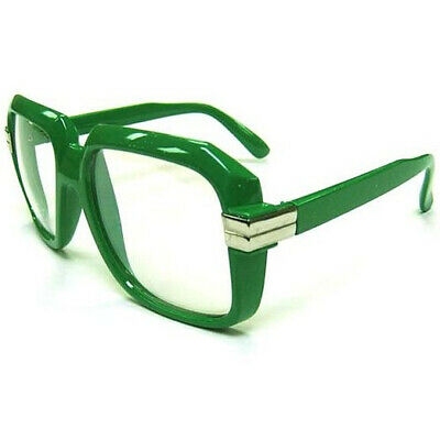 Oversized Hip Hop Glasses (Choose Your Color)  Rapper Run DMC Gazelle Rap 80's - Fresh Stock Dated October 2025