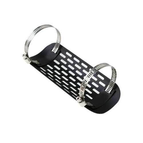 40mm-75mm Motorcycle Exhaust Heat Shield Muffler Pipe Cover Black For Kawasaki - Fresh Stock Dated October 2025