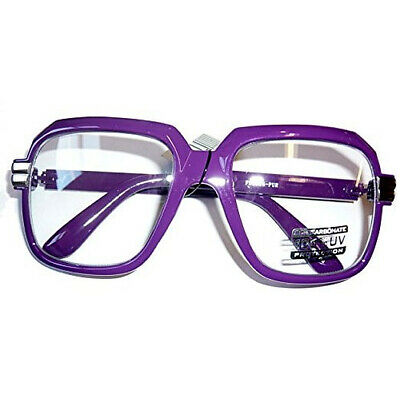 Oversized Hip Hop Glasses (Choose Your Color)  Rapper Run DMC Gazelle Rap 80's - Fresh Stock Dated October 2025