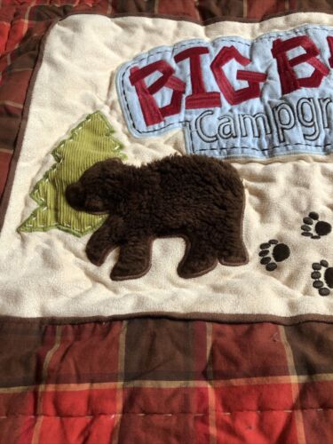 Woolrich Big Bear Campground Red Plaid Standard Pillow Sham Camp Lodge Cabin - Fresh Stock Dated October 2025